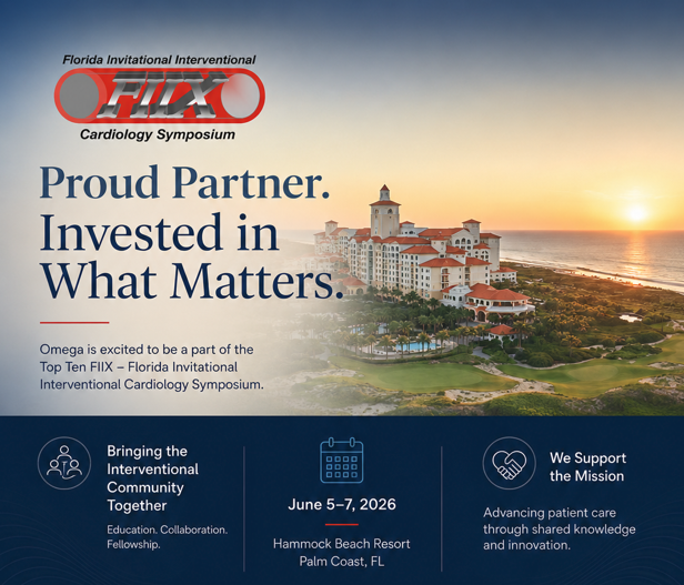 OmegaCardiac's tweet photo. Omega is honored to join #TopTenFIIX this weekend in Palm Coast. We look forward to engaging with leaders in #InterventionalCardiology as we advance innovation, education, and a shared commitment to better patient outcomes together.

#CardioTwitter https://t.co/6BU27GOix8