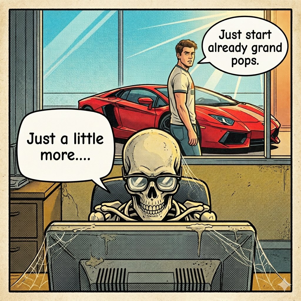 Devcrib's tweet photo. For the longest time, whenever he came across a new opportunity online, his first instinct wasn’t to participate but to understand.

He always wanted to know how everything worked first, the business model, the risks, the sustainability, and everything that could possibly go wrong or right 🙄 before even considering taking the first step.
😂
In his head, it made perfect sense because why would he put time into something he didn’t fully understand?

So he kept researching and researching while other people were already getting started.

The funny thing is that people like this often never start, not because they love learning too much, but because they get stuck in strategy and overthinking and they end up postponing action.

And that is why those who seem “normal” often perform better because they understand just enough to begin.

That was the part he missed for a long time, the assumption that understanding creates progress, when in reality progress is often what creates understanding.

There are things you simply cannot learn from the sidelines, no matter how many videos you watch, threads you read, or opinions you collect.
You only really learn them by getting involved, making mistakes, adjusting, and continuing.

That is why you will sometimes see people who know less making more progress online, not necessarily because they are better, but because they entered the game while everyone else was still trying to figure everything out.