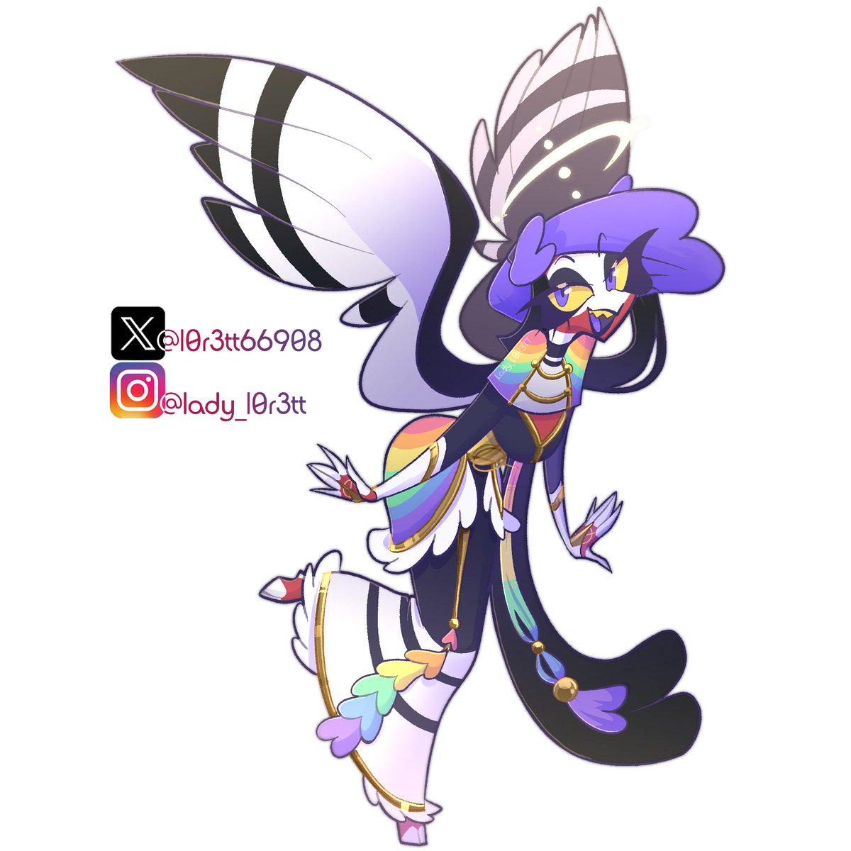 Lady_L0R3TT / COMMISSIONS OPEN tweet media