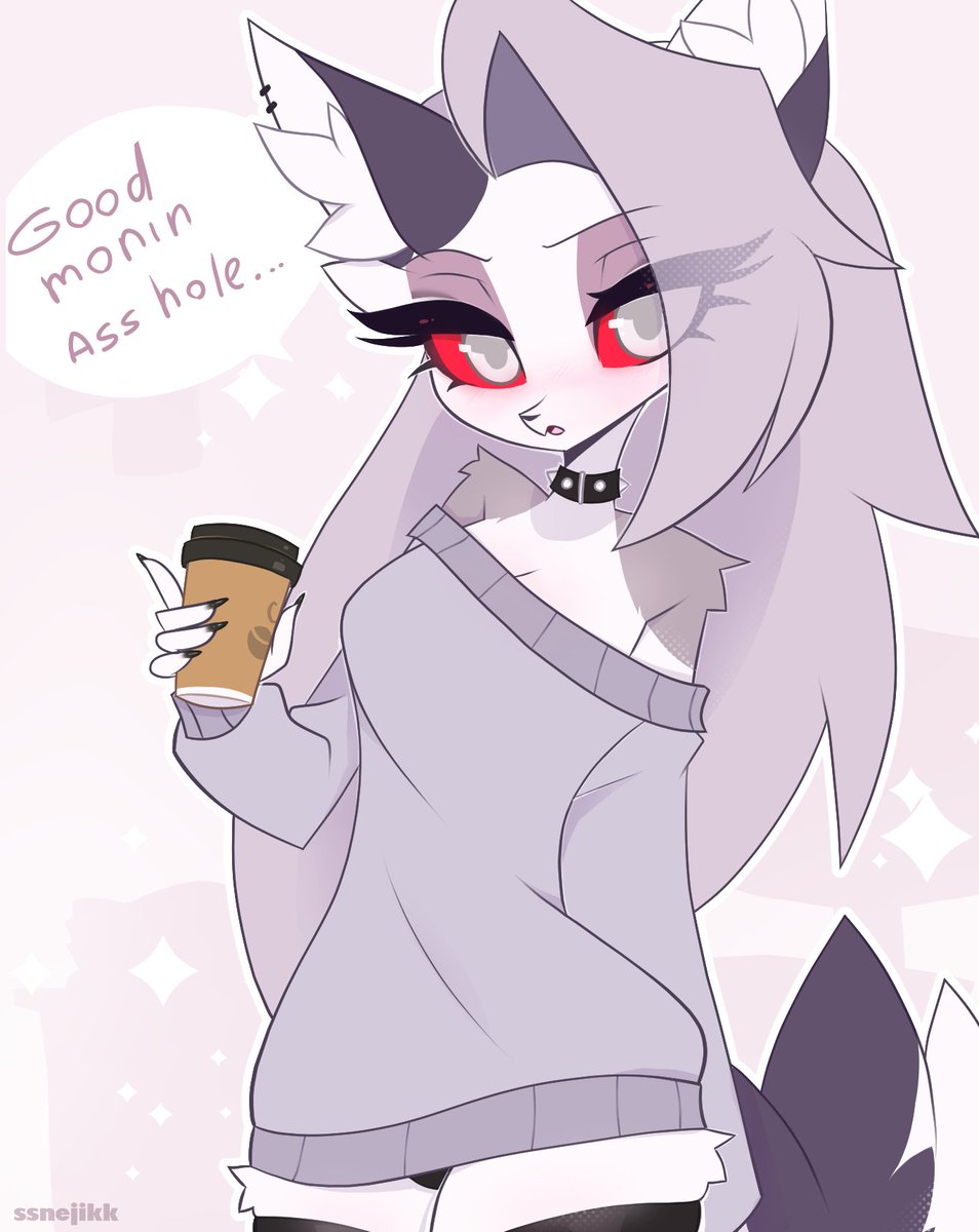 ssnejikk_sfw's tweet photo. Good monin… who needs coffee?

#loona #helluvaboss #furry https://t.co/9xdSsHjXMJ