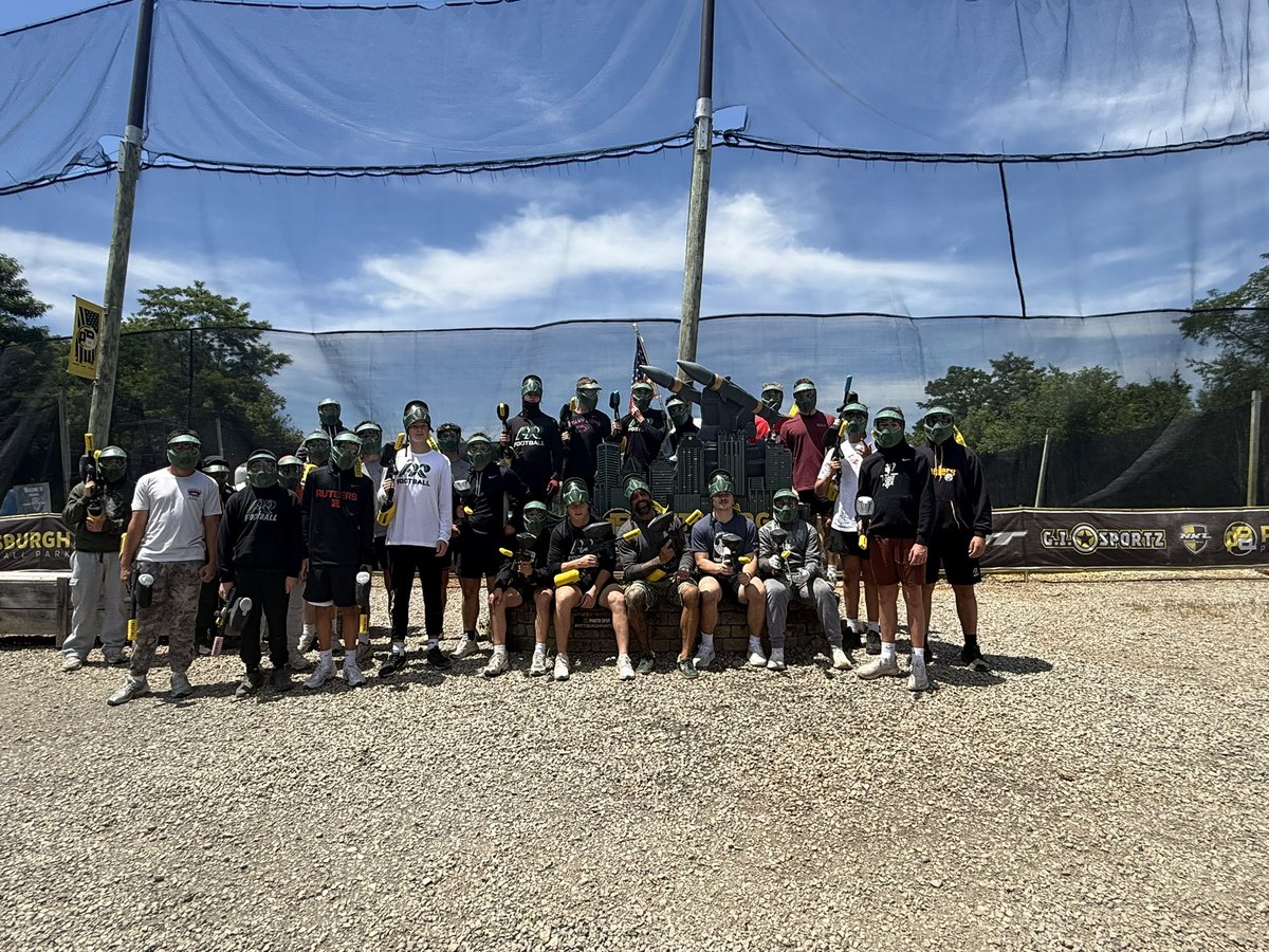 Coach_LeDonne's tweet photo. Thank You to @PittsburghPBP for hosting the team bonding event yesterday!  The @PR_RamsFootball boys had a great time. https://t.co/4VnwMmmucc