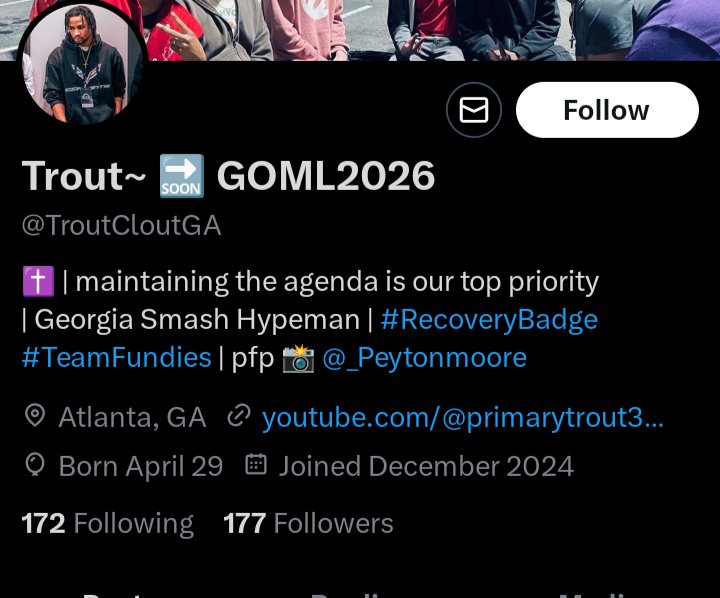 CrumpGroyper's tweet photo. Standing by "Friends" telling other community members to kill themselves while having ✝️ in bio is comedy gold https://t.co/qrHMBtmm8v