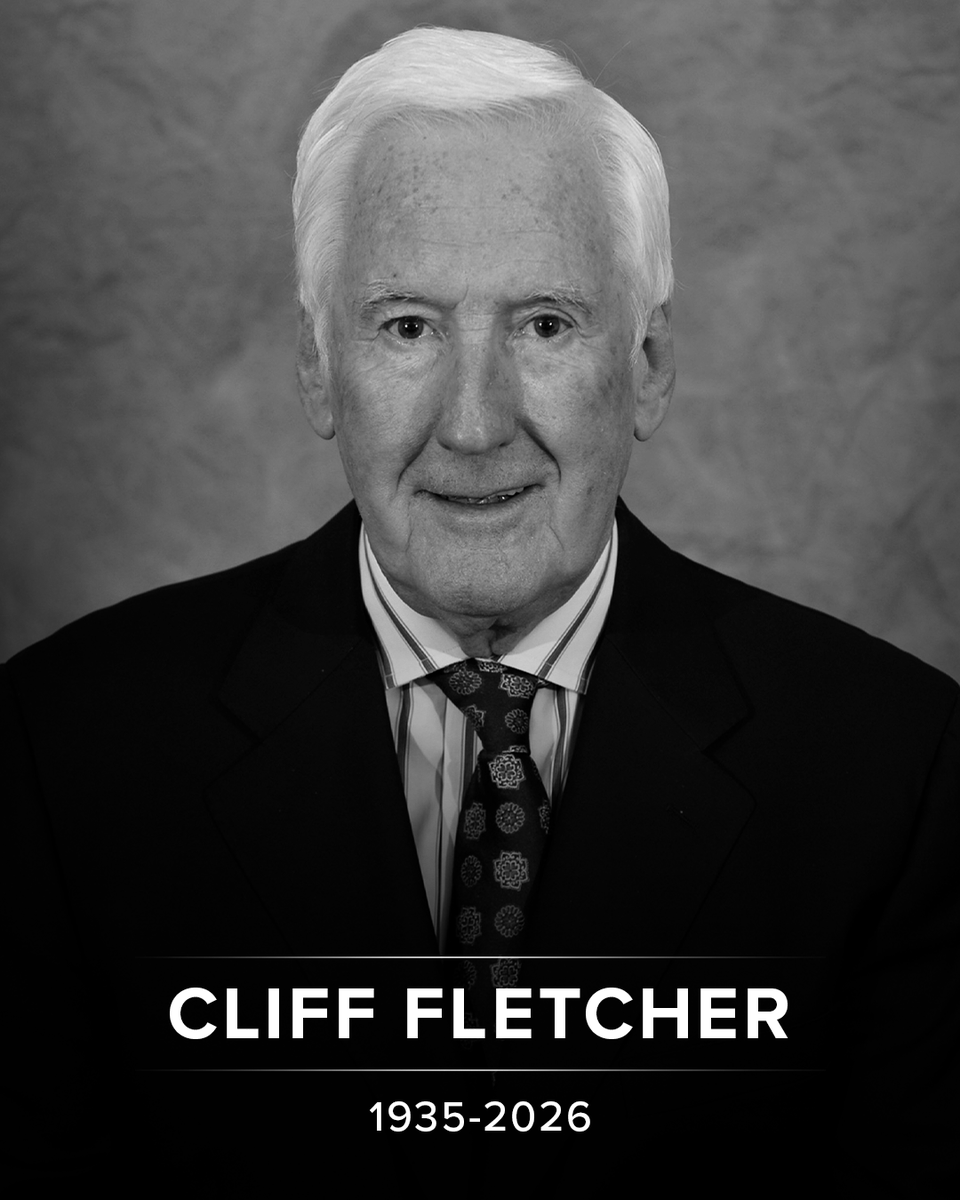 TSN_Sports's tweet photo. Long-time NHL general manager Cliff Fletcher has passed away at 90.

A Hockey Hall of Famer, Fletcher won a Stanley Cup with the Calgary Flames in 1989 and later brought the Leafs back to relevance in the early 1990s as the architect of what was arguably the most impactful trade in the franchise history.