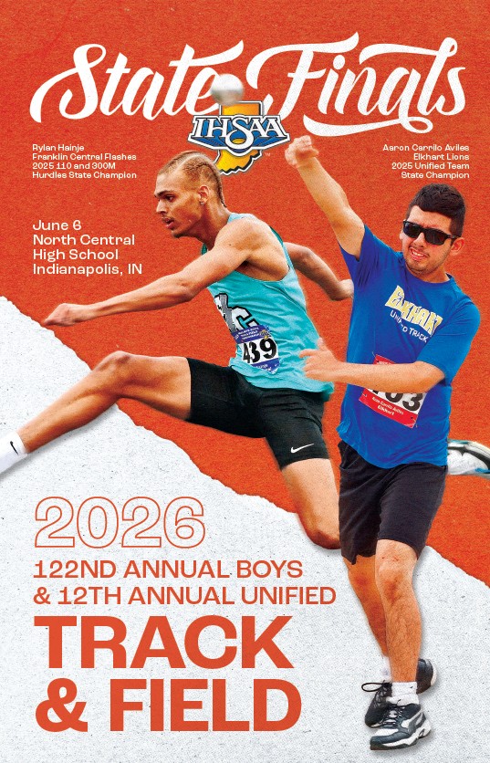 IHSAA1's tweet photo. Friday
Girls Track &amp; Field State Finals: https://t.co/sujmJA3exp 

Saturday
Unified Track &amp; Field State Finals: 
https://t.co/xn0GCd27dW 

Boys Track &amp; Field State Finals:
https://t.co/vjNGqqzQLP 

Official Program: https://t.co/IuE2k1QcVO https://t.co/VB7HV05Cf6