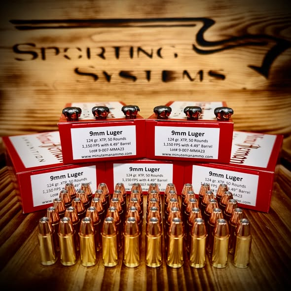 SportingSystems's tweet photo. 9mm Luger | 124 grain XTP | 1,150 FPS
This 9mm load combines a 124 grain Hornady XTP with a proven velocity of 1,150 FPS, creating a well-balanced defensive round that delivers reliable expansion, solid penetration, and excellent accuracy. It's the kind of load that feels just as comfortable in a carry gun as it does during a long range session.
The XTP has remained a favorite among shooters for one simple reason: predictability. Shot after shot, it delivers the performance people expect from a defensive handgun bullet without relying on hype or trends.
When reliability is the goal, simple is a feature.
Projectile: 124 grain XTP
Muzzle Velocity: 1,150 FPS
Muzzle Energy:  364 ft-lbs

https://t.co/egUFI4d66V