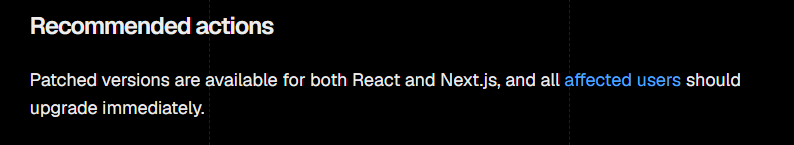 NoFinancialAd1's tweet photo. @rauchg @v0 @nextjs Thanks for the reply.  Does this mean Vercel/v0 will automatically patch Next.js security vulnerabilities for Shopify storefronts, test the storefront, and deploy the fix without the merchant needing developer intervention?  From your latest security release, its a manual process https://t.co/uoj9Yefye3
