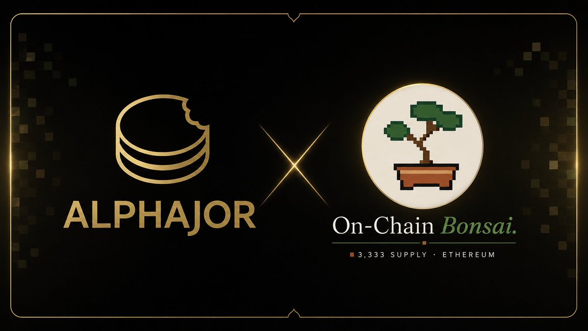 AlphajorDAO's tweet photo. Nueva collab para la comunidad.

@onchainbonsai es una colección de 3,333 bonsáis completamente on-chain que evolucionan con el tiempo directamente en Ethereum.

Si te interesan los NFTs, el arte generativo y los proyectos que exploran el potencial del fully on-chain, pásate por el servidor.

📍 https://t.co/wbDf0Q4kLk