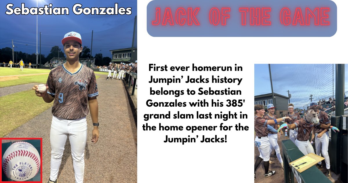 thejumpinjacks's tweet photo. Jack of the Game from our first home game list night! #JackOfTheGame #ColumbiaJumpinJacks https://t.co/3jMdrpxPj5