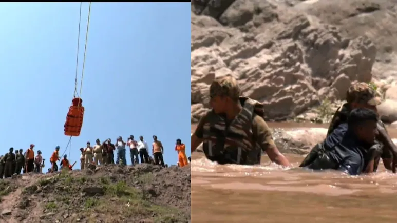 ndtv's tweet photo. Inside Army's 'Hifazat' Exercise To Combat J&amp;K's Natural Disaster Risks https://t.co/2oUCKV82Vv https://t.co/FHwytKKY1P