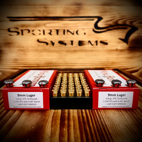 SportingSystems's tweet photo. 9mm Luger | 124 grain XTP | 1,150 FPS
This 9mm load combines a 124 grain Hornady XTP with a proven velocity of 1,150 FPS, creating a well-balanced defensive round that delivers reliable expansion, solid penetration, and excellent accuracy. It's the kind of load that feels just as comfortable in a carry gun as it does during a long range session.
The XTP has remained a favorite among shooters for one simple reason: predictability. Shot after shot, it delivers the performance people expect from a defensive handgun bullet without relying on hype or trends.
When reliability is the goal, simple is a feature.
Projectile: 124 grain XTP
Muzzle Velocity: 1,150 FPS
Muzzle Energy:  364 ft-lbs

https://t.co/egUFI4d66V