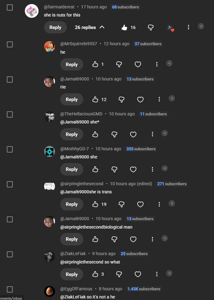 _Xanii_'s tweet photo. this is my own comments section and its disgusting bro :/

this is the 3rd video this has happened on, how do i get it to stop https://t.co/KwjHbdF5Cs