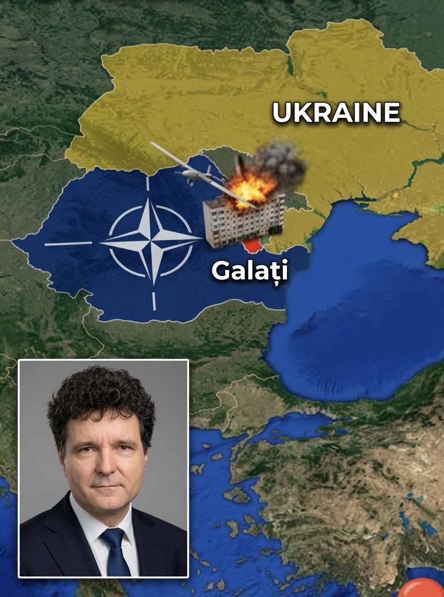 GDA360's tweet photo. JUST IN🇷🇴❌🇺🇦🔥  Ukraine says it has struck five ships carrying illegal cargo in the Sea of Azov and in coastal waters of Russian-occupied territories.

🚨All those 5 Ships were linked to Romania, and other NATO country who announced billions worth aid to Ukraine. https://t.co/4Qfea7BvFL