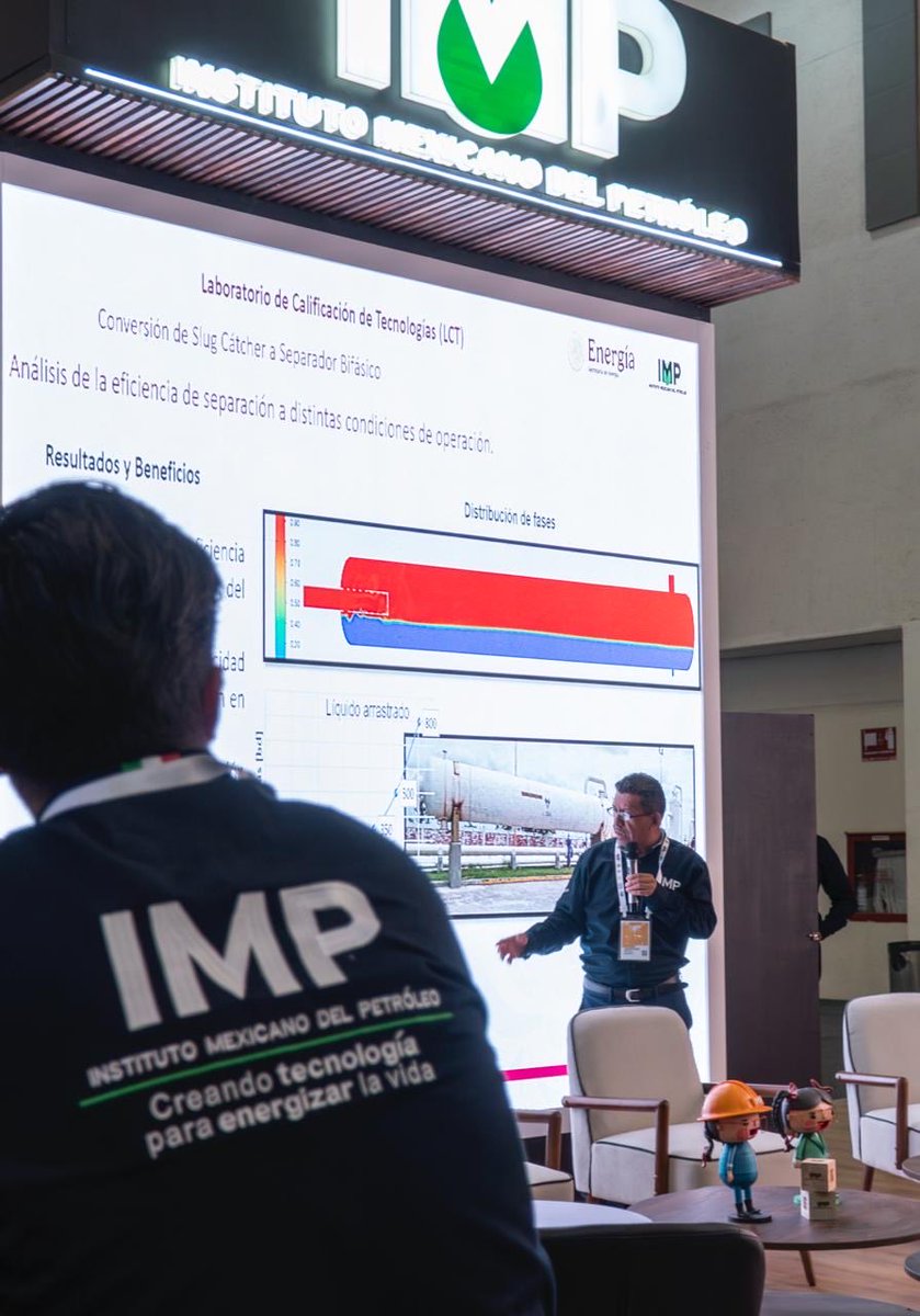 IMPetroleo's tweet photo. Seguimos en el #CMP2026 🙌

Pasa a visitarnos en nuestro stand y conoce las tecnologías, proyectos y talento que impulsan la innovación en el sector energético. 🔬

¡Nos dará mucho gusto recibirte! https://t.co/SpreEa3OtW