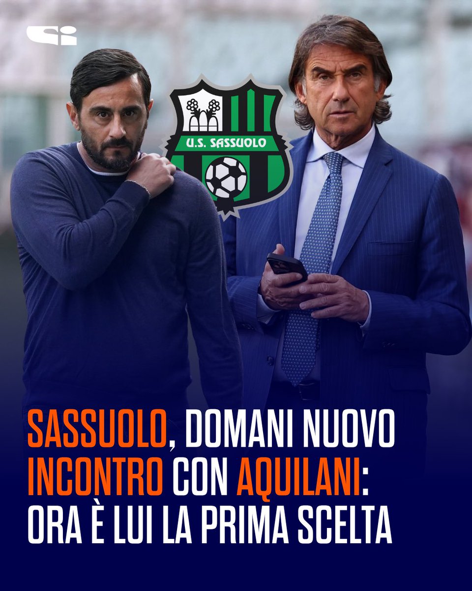 tvdellosport's tweet photo. ⚫️🟢 #Sassuolo , sabato nuovo incontro con Alberto #Aquilani : ora è lui la prima scelta per la panchina neroverde‼️  

Ignazio #Abate resta sullo sfondo come possibile alternativa⚽️

#Sportitalia https://t.co/6fU3fmkFy8