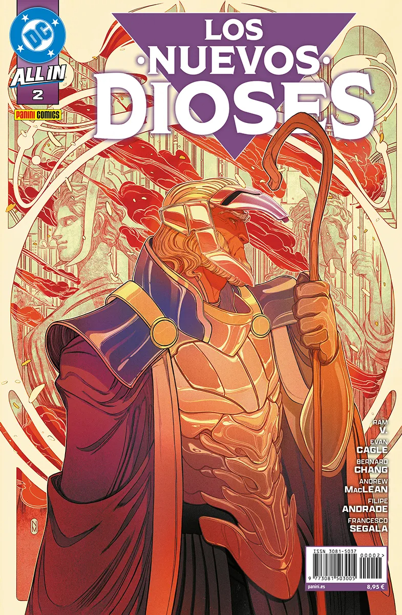 Cinemascomics's tweet photo. ⚡🌌 Pocos autores se atreven a tocar el legado de Jack Kirby.

Ram V lo ha hecho con Los Nuevos Dioses y el resultado es una de las propuestas más ambiciosas e interesantes que DC ha publicado en mucho tiempo.

No es una historia de grandes explosiones o eventos interminables. Es una reflexión sobre el poder, la fe, el destino y el legado utilizando a algunos de los personajes más fascinantes del Universo DC.

👉  https://t.co/VOaMfCQ3MX

💙 Apoya a un medio independiente como Cinemascomics y cuéntanos: ¿crees que Jack Kirby sigue siendo la figura más influyente de la historia de los cómics?

#DCComics #NewGods #JackKirby #RamV #Darkseid