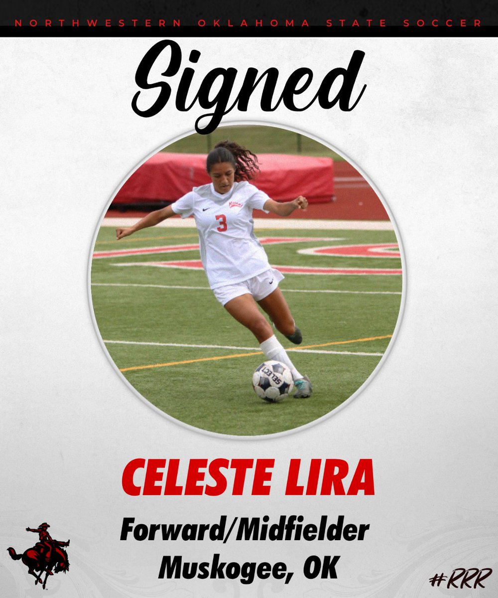 NWOSUSoccer's tweet photo. ❤️ 𝑾𝒆𝒍𝒄𝒐𝒎𝒆 𝑯𝒐𝒎𝒆, 𝑪𝒆𝒍𝒆𝒔𝒕𝒆! 🖤

⚽️ Junior Forward/Midfielder
📍 Muskogee, Oklahoma
🎓 Coffeyville Community College

The Ranger family just got a little stronger! #RRR https://t.co/EpK1uifxnF