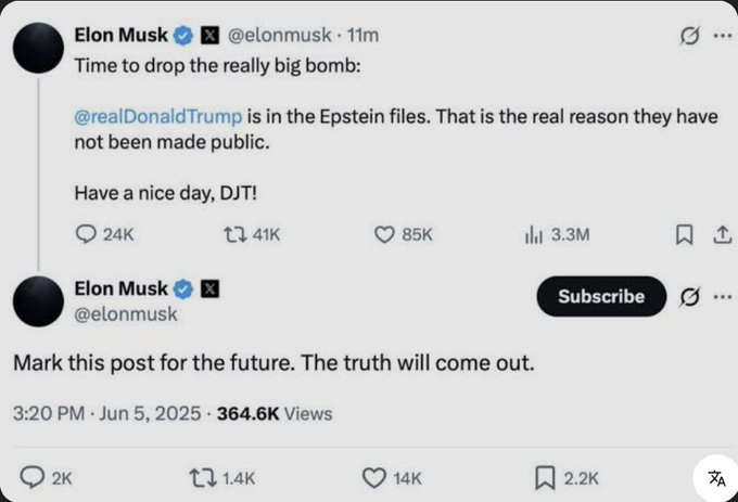 RealFrozz's tweet photo. Almost feel like the entire planet forgot about this one.

And yet the truth hasn't come out. I guess Elon isn't all-knowing. https://t.co/5Ctymqag0D