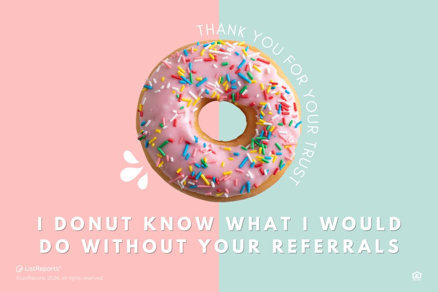 Darrenway's tweet photo. Happy National Donut Day! Your referrals help my business grow, and I donut take your support for granted. If someone you know is thinking about buying or selling, I’d be honored if you sent them my way! #TheMarquardtTeam https://t.co/e7MH1G0wK6 https://t.co/dROK20jwuO