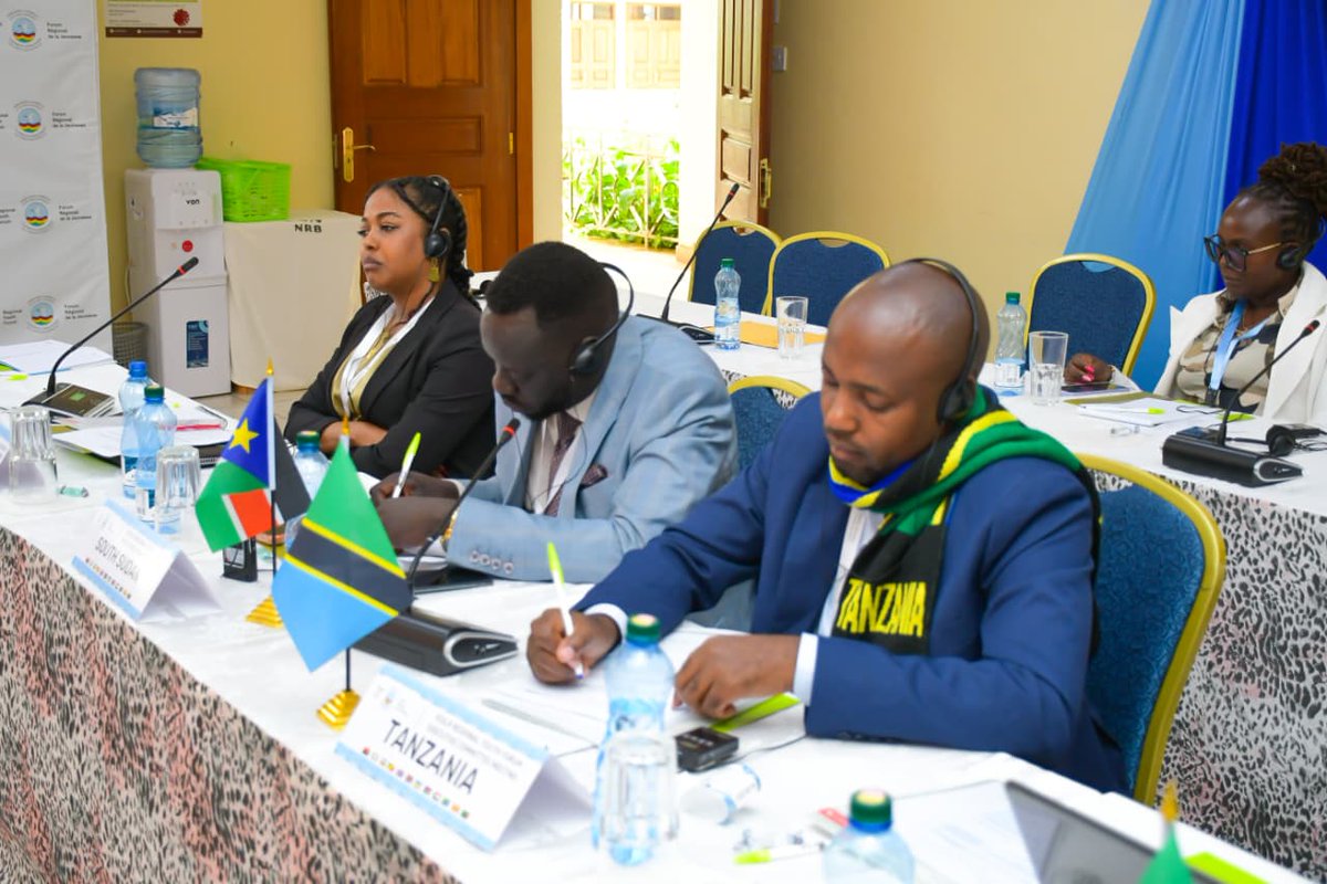 ICGLRyouth's tweet photo. During the afternoon session, members reviewed the status of the operationalization of the ICGLR Regional Youth Forum. Dr. Francis Nderitu, PhD, highlighted key milestones, ongoing activities and strategic priorities for strengthening the Forum's institutional development. https://t.co/U9isSs2R3N