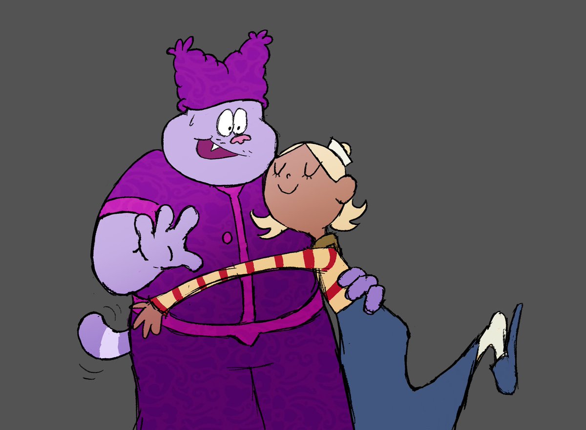 AutumnsArtTehe's tweet photo. been watching old CN shows so heres a doodle of adult chowder and flapjack ^_^ https://t.co/L5DyfsUNAG