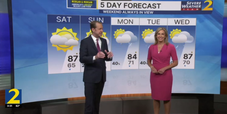 JacquiJerasTV's tweet photo. So... this is happening!!  I'll be filling in from time to time this summer while @AshleyKramlich  is on maternity leave.  Being introduced today, but will have your Atlanta forecast Sat/Sun night at 6 and 11 on @wsbtv . #excited #SeeYouThen https://t.co/feDl1AUVDj