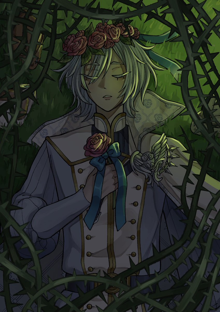 yuus_apples's tweet photo. Silver 🗡️

#twst #twistedwonderland https://t.co/pweuBtE6ix
