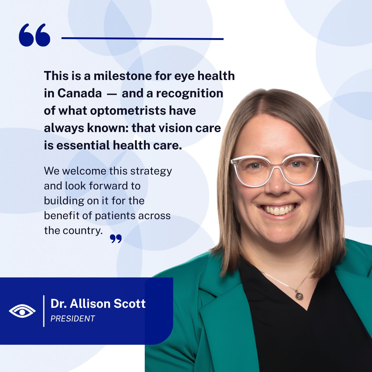 CanadianOpto's tweet photo. The Canadian Association of Optometrists Welcomes the Federal Government’s National Strategy for Eye Care.

Read CAO’s full statement and learn more about the strategy: https://t.co/SBxc1ldchD https://t.co/Eh9vHSkxh2