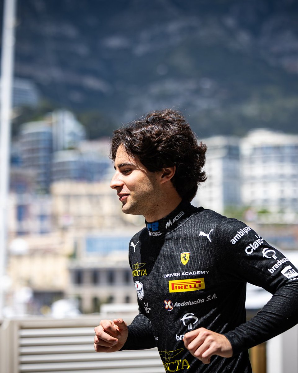 insideFDA's tweet photo. Rafa’s first F2 pole, what a lap that was 😮‍💨🔥 https://t.co/gthZNLf024