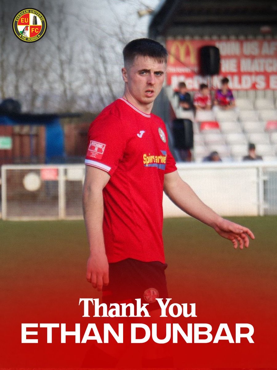 EveshamUnitedFC's tweet photo. We can confirm forward Ethan Dunbar will be departing the club this summer after scoring 10 goals within the past year. 

Ethan - “Leaving Evesham is an incredibly difficult decision to make. Since joining the club last year, the club and the team have been great to me. The Gaffer and his staff gave me the opportunity to play step 3 football for the first time and I will be always grateful for that. It’s certainly a dressing room and a club that I will miss and can’t thank everyone to do with Evesham enough.’’

Evesham thanks you for your contributions Ethan and wishes you good luck for the future!

#EUFC