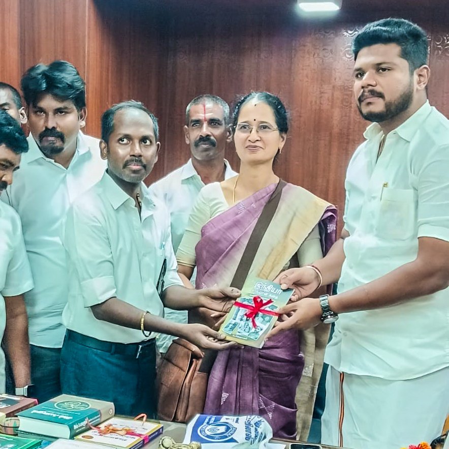 SjrJohnny's tweet photo. 03/06/2026
தலைமை செயலகம் 
#TCTU_INTUC  தலைவர் Dr. புவனேஸ்வரி நஞ்சப்பன், அவர்கள் தலைமையில் காங்கிரஸ் கட்சியை சேர்ந்த இரண்டு மாண்புமிகு அமைச்சர்களை சந்தித்தோம். பிறகு தொழிலாளர் நலன் துறை, கனிம வளம் துறை மற்றும் மதுவிலக்கு துறை அமைச்சர்களை சந்தித்தோம்.
@MLARajeshKumar @TVKVijayHQ https://t.co/d6qBKWcs8U