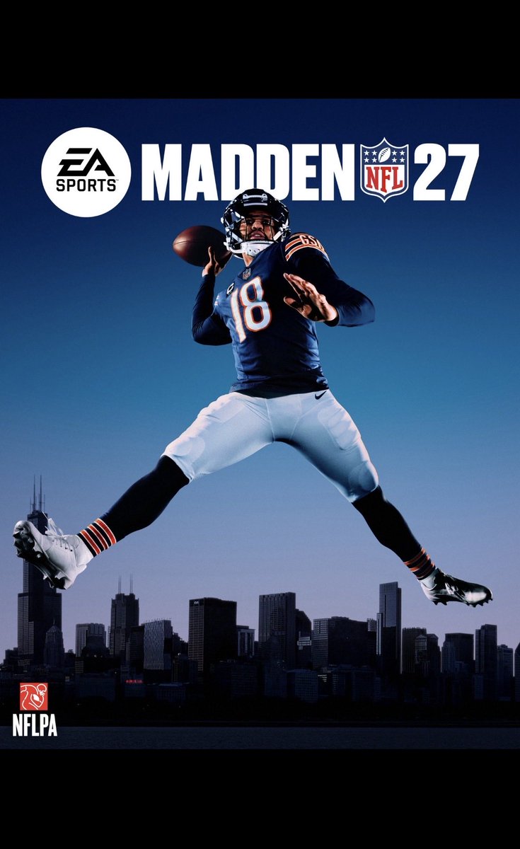 TheBrohioan's tweet photo. Madden put the Chicago skyline on the cover and cursed it. Unreal https://t.co/BKiz2mY6LT