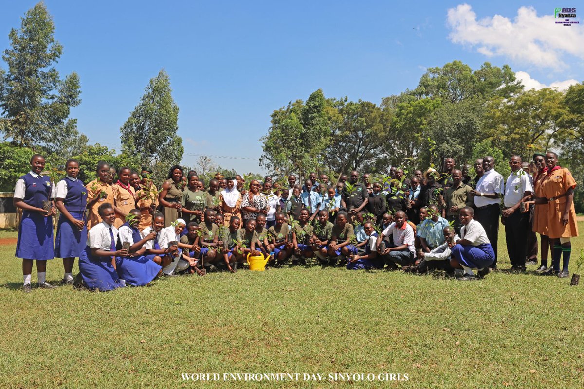 Ads_Nyanza's tweet photo. Today, ADS Nyanza partnered with the Green Anglican Movement to mark World Environment Day through impactful, localized action. Rooted in the ACK theme Wholesome Ecology and the global call Inspired by Nature. For Climate. For Our Future, we put our faith into motion. Our teams planted tree seedlings at Sinyolo Girls High School to build long-term climate resilience, while our dedicated students led a major cleanup and sweeping campaign at Sinyolo Market to promote environmental hygiene.

​Through nature-based solutions, clean energy promotion, and mobilizing faith leaders for systemic climate action, we are proudly stepping up #NowForClimate. Caring for creation is our collective responsibility, and today's efforts in tree growing and community cleaning are vital steps toward restoring our ecosystems for a sustainable tomorrow.

 #WorldEnvironmentDay #wholesomeecology #greenanglicans #ClimateAction #inapiredbynature #adsnyanza