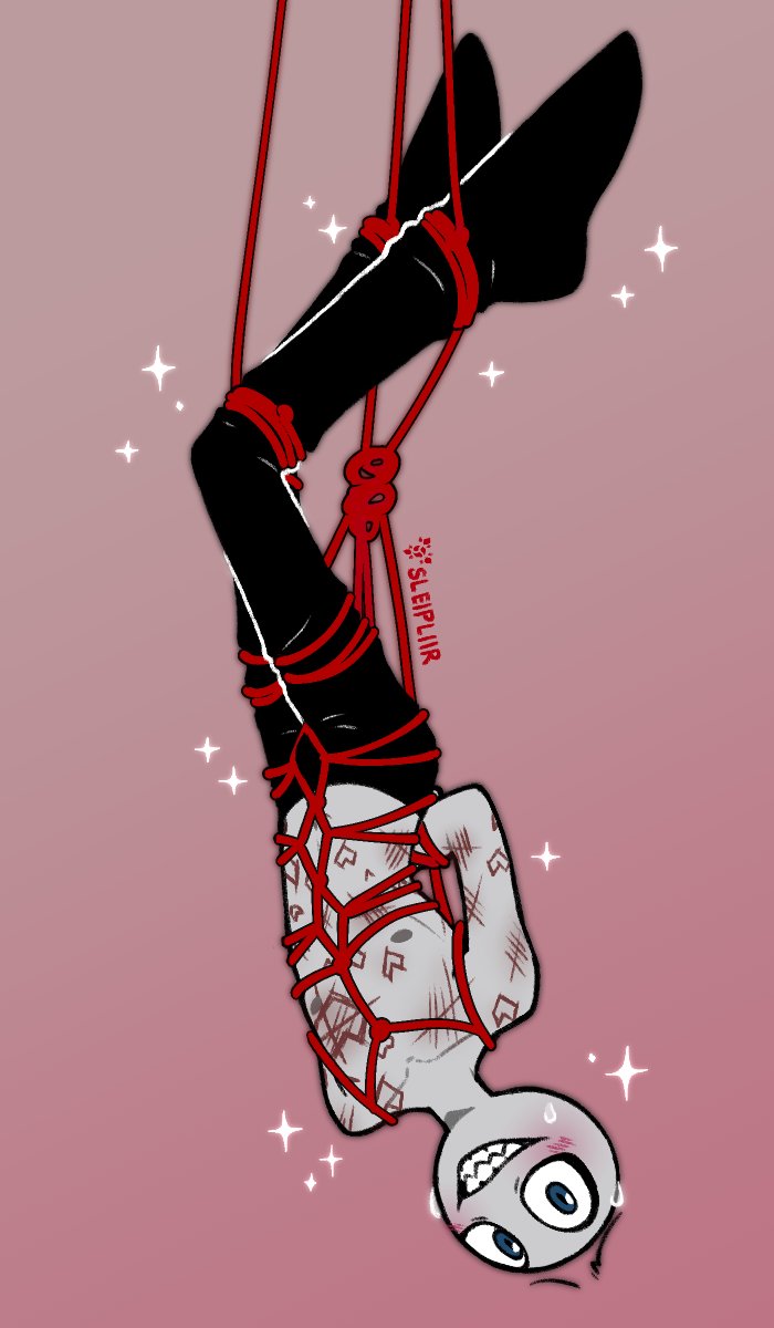 sleipliir's tweet photo. Deadlines have been tough on me😅
So here's Peter suspended in red rope as compensation..🙇

#YourBoyfriendfanart #YourBoyfriendGame #YourBoyfriend https://t.co/iKpzqk26k6