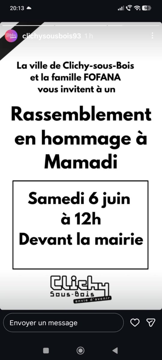 F_Desouche's tweet photo. Clichy-sous-Bois (93) : un proxénète de 20 ans tué de 15 coups de couteau; la mairie dirigée par l’ancien ministre macroniste Olivier Klein organise un hommage au proxénète (MàJ) https://t.co/BTlHcSPKbP https://t.co/FUZ10HFbjc