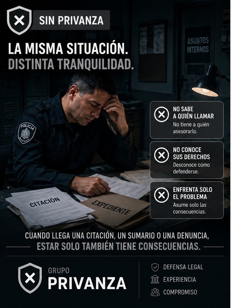 DiegoRaidanok's tweet photo. https://t.co/DENVMUK6O1 Defenderte mucho más que representarte SIEMPRE.  Defendemos los derechos y garantias constitucionales de las Fuerzas de Seguridad.  #Policia #Defensa #abogados #sumario #desafectacion #pasiva #disponibilidad https://t.co/BkjfeLlcrH