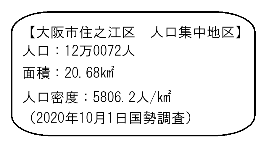 tocchian2's tweet photo. 【日本の街No.1005】大阪市住之江区（おおさかしすみのえく）　人口集中地区（大阪府）
大阪南港を擁し、物流・貿易の拠点として発展してきました。人工島咲洲には高層ビルや展示施設、商業施設が集積する一方、東部の粉浜や安立などの地域は古くから紀州街道沿いに発展、現在も下町の風情を残します。 https://t.co/rxGPxZuaVT