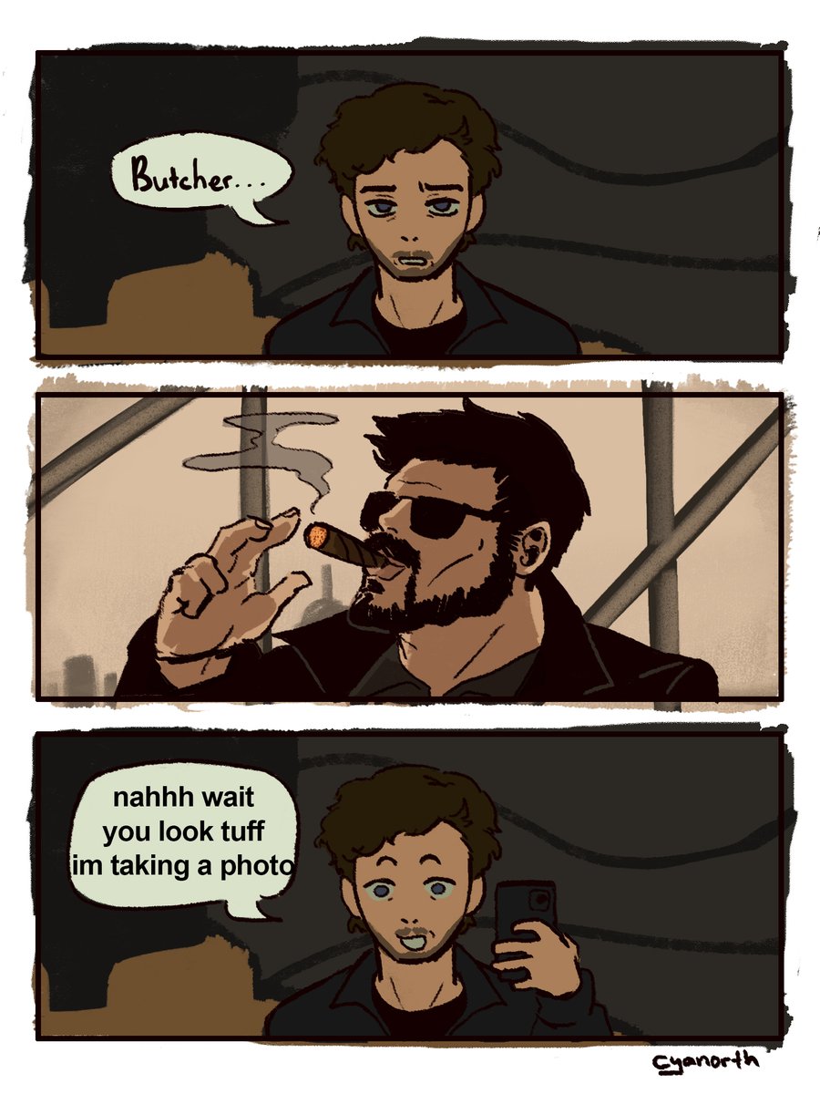 cyanorth_'s tweet photo. vought tower meeting #theboys https://t.co/8aPjQrSdoK