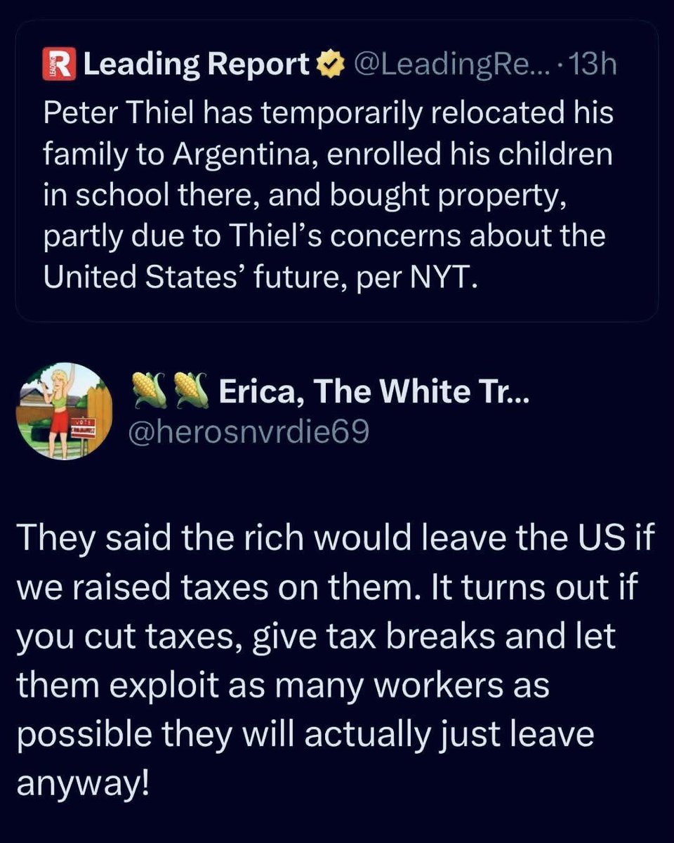 JamesTate121's tweet photo. Why do all the evil people have all the money? https://t.co/XpAPtI7LX5