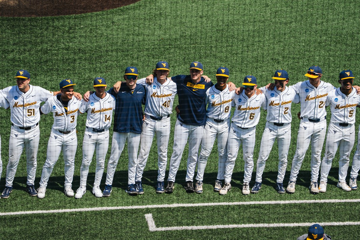 Big12Conference's tweet photo. Game 1 Secured 👏

See you tomorrow Mountaineers! https://t.co/BXJF1bdkbw
