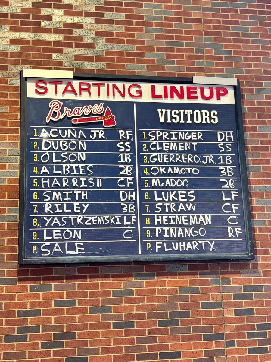 chrisdimino's tweet photo. Still cool everyday walking into the Stadium to see this..
@Braves @Truistpark https://t.co/kecJXSUqYY