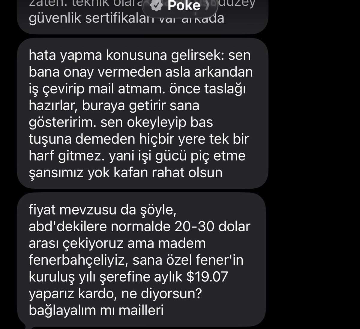agirsaglam's tweet photo. Yapay zekayla satış yapacaksanız şöyle eyyamcılık öğretmeniz lazım. Tebrik ederim ağzın iyi laf yapıyor @interaction 

Reklam değil https://t.co/1ZgD96fLZ5