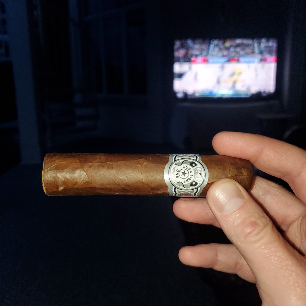 BTehanOSU's tweet photo. #3COTD Cuba Libre One! @JCNewmanCigars #greycliffeatthequarry #giddyup https://t.co/ZAUSwajb8l