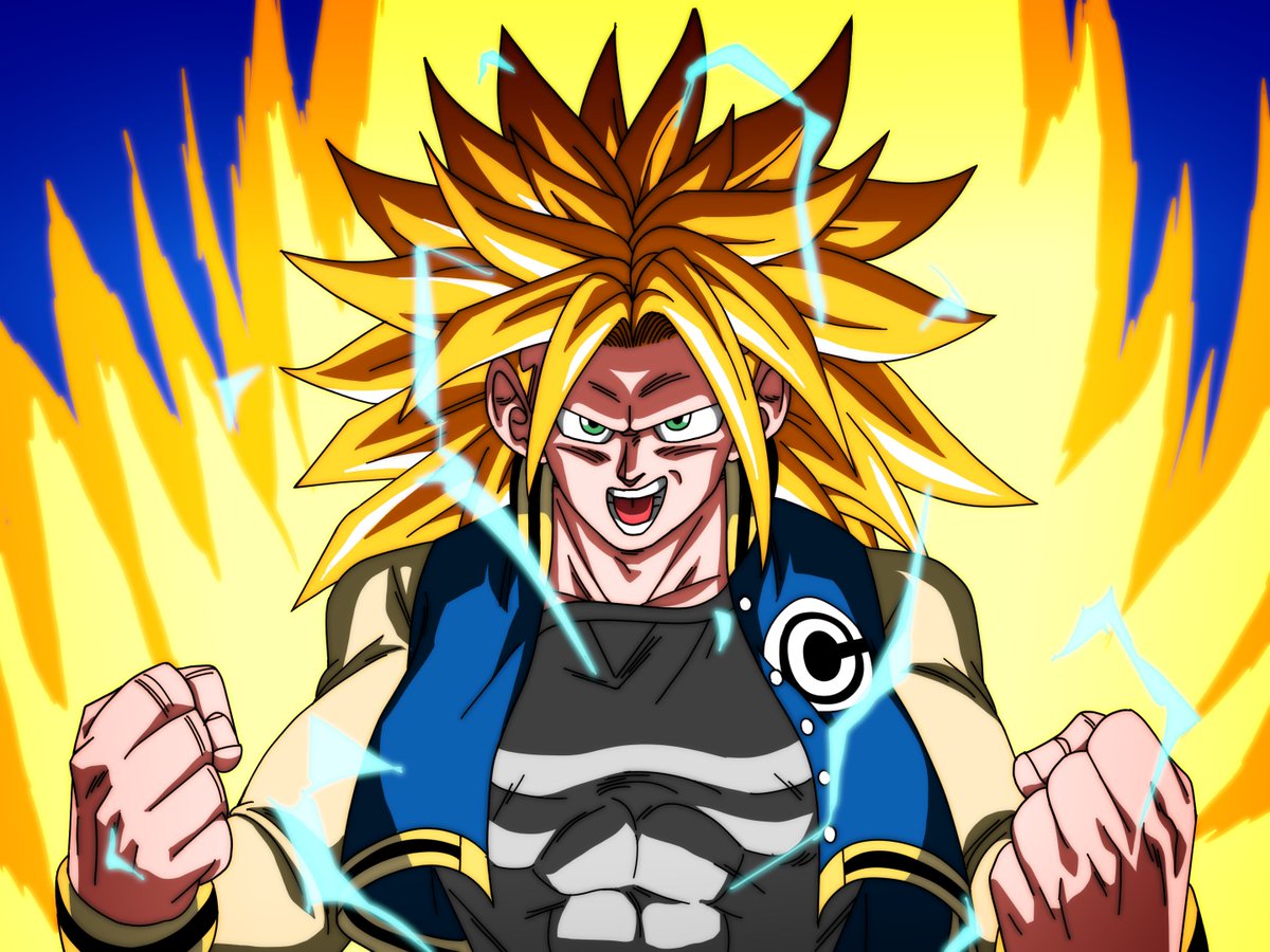 YordiBlu's tweet photo. Trunks from Dragon Ball Super if he were to go Super Saiyan 3

@dragonballsuper @dragonball_en @TOYOTARO_Vjump #dragonball #anime #manga #fanart #trunks #dragonballsuper #drawing https://t.co/k1eJSIcXvz