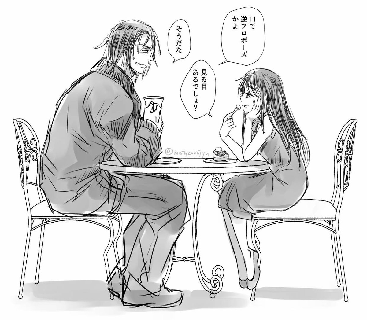 matuzonojyu's tweet photo. リカ＆石
落書き https://t.co/wLPIcFNvR4