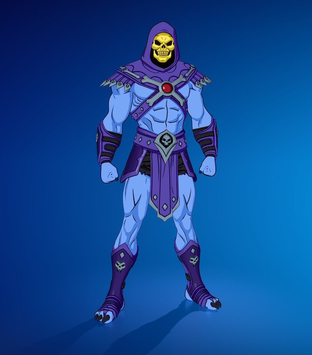 HappyPower's tweet photo. Skeletor Skin looks sick. 🤯

via: @ShiinaBR https://t.co/AtjE5eXYWQ