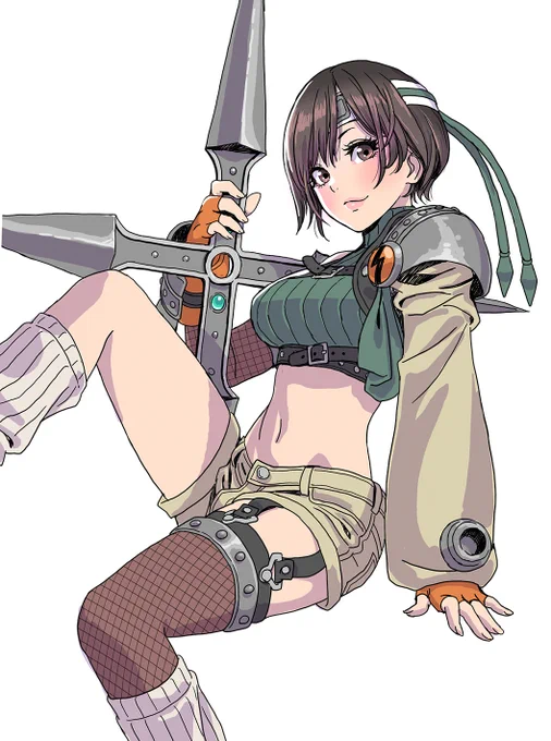 むかし描いたユフィ。