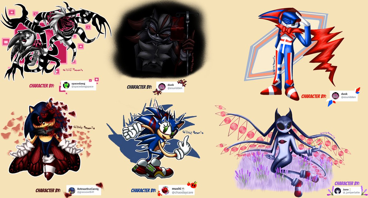 KirbyRewrite's tweet photo. Ok, ok now I SWEAR I HAVE TIME TO FINALLY POST SOMETHING, but dont worry about that, anyway here's a drawing of some of exes that I like the design! Enjoy! :D 
#execommunity #sonicexe https://t.co/ZcO6Ks6aoW