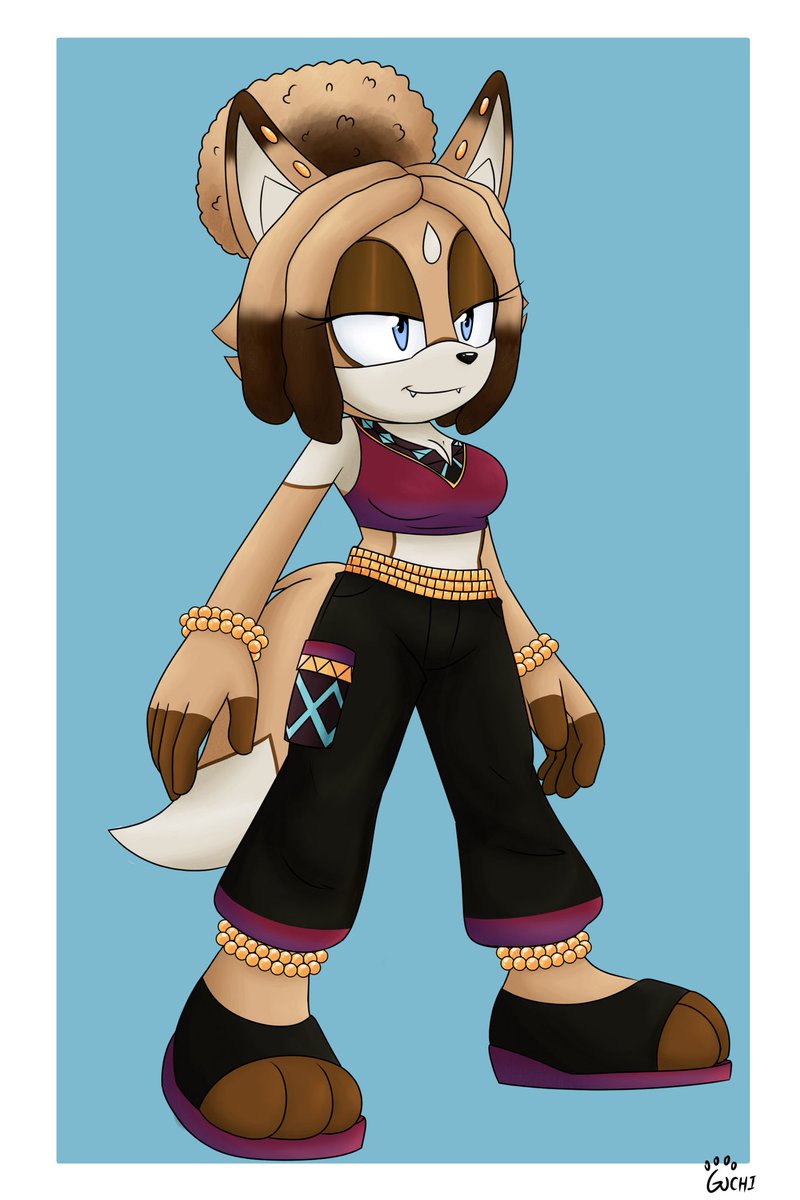 Infamouswolfsfw's tweet photo. Let’s give this a shot😊
Art by @guchi__blue 
#sonic #sonicoc https://t.co/o0UxOcWi4B