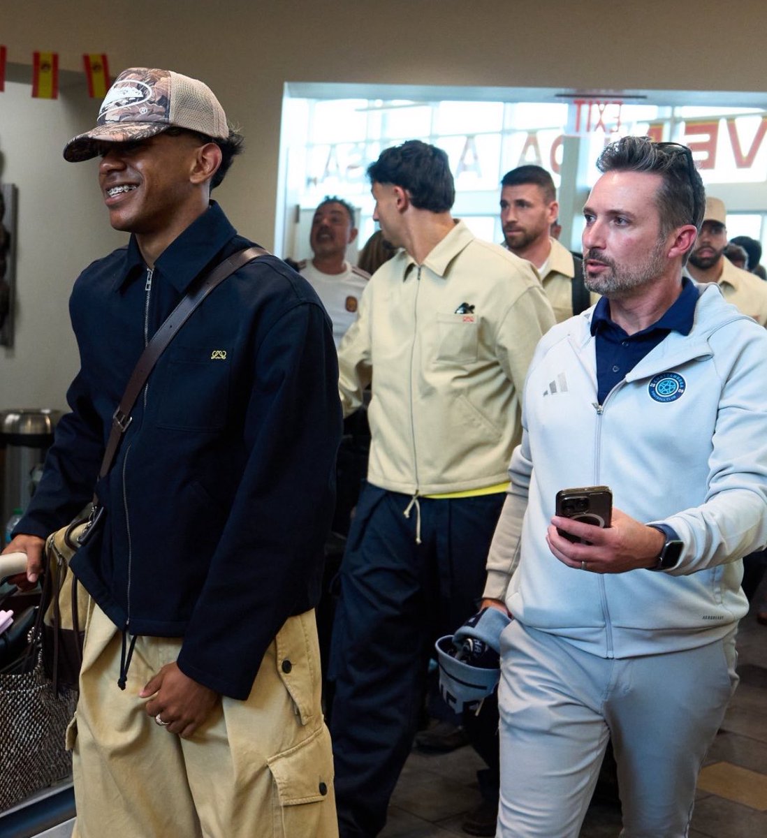 PMacCoon's tweet photo. Lamine Yamal fittingly rocked a camo hat his first time in Tennessee 

Chattanooga is certainly in the world eye like never before. https://t.co/CyePELMgZB