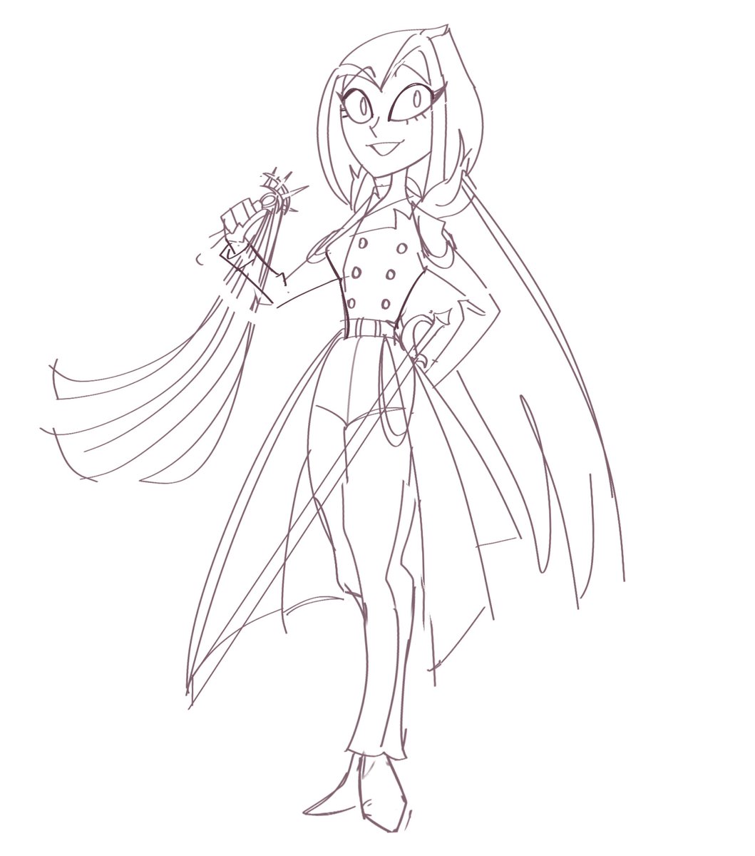 Neissim1's tweet photo. Not sure if I should keep following it, since Lute didn’t show up I kinda wish I could put Lute in pride merch 

I love drawing her smiling instead of her usual grumpy face https://t.co/elk5OQnoln